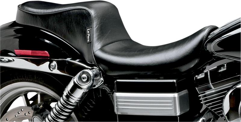 LE PERA Cherokee Seat - Smooth - Black - Dyna '06-'17