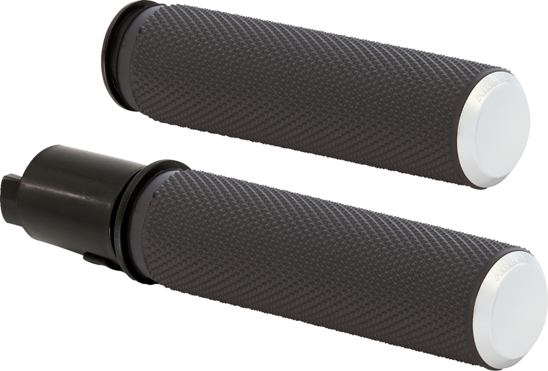 ARLEN NESS Grips - Knurled - TBW - Chrome