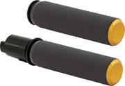 ARLEN NESS Grips - Knurled - TBW - Softail / Touring '23-'25 - Gold