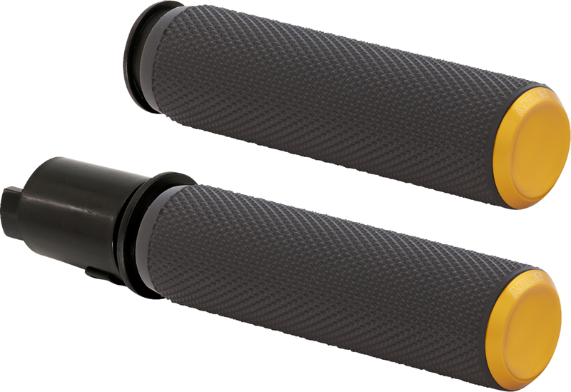ARLEN NESS Grips - Knurled - TBW - Softail / Touring '23-'25 - Gold
