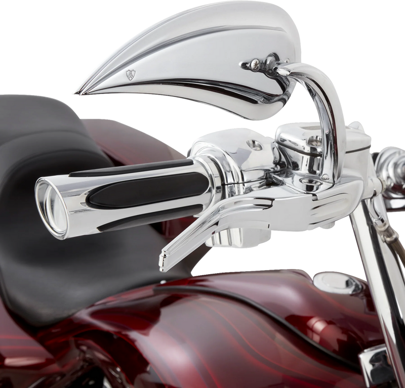 ARLEN NESS Grips - Comfort - Deep Cut - TBW - Chrome