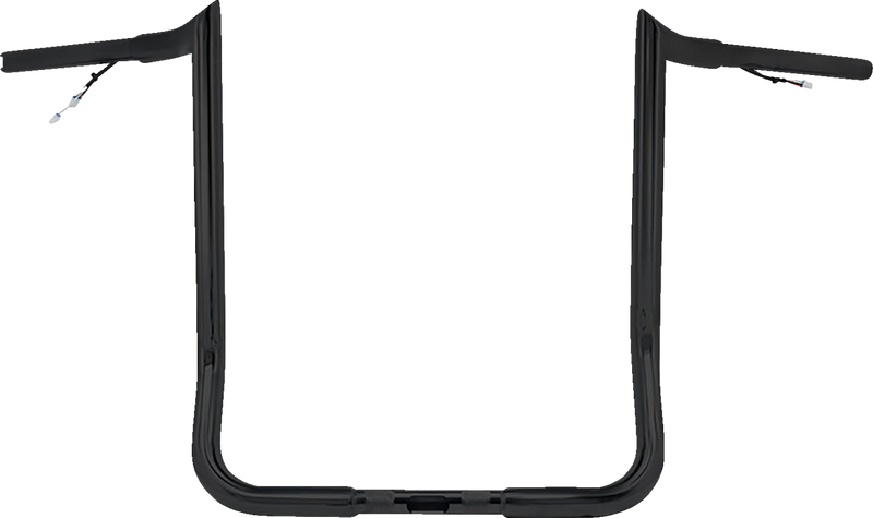 PAUL YAFFE BAGGER NATION Handlebar - Monkey Bar - Pre-Wired - 14" - Black PYO:MBBPW-14 B