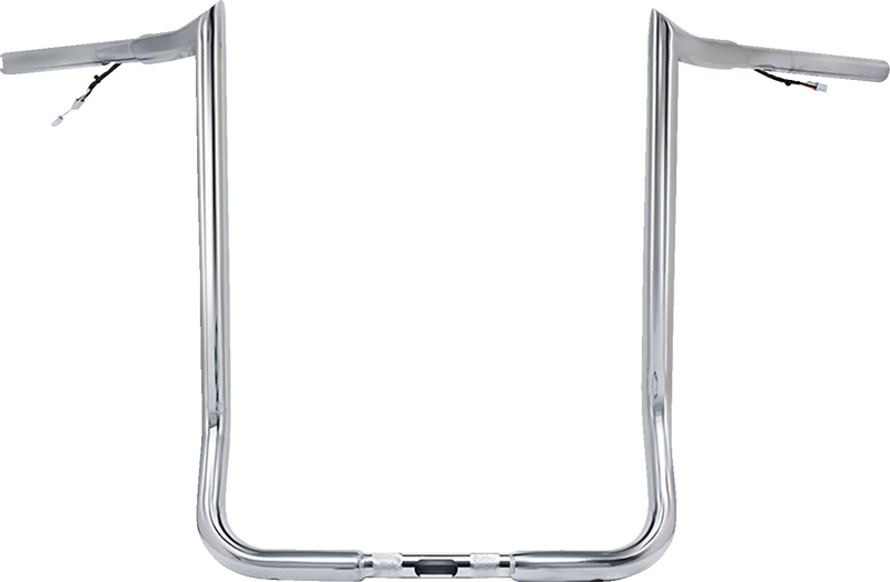 PAUL YAFFE BAGGER NATION Handlebar - Monkey Bar - Pre-Wired - 16" - Chrome PYO:MBBPW-16 C