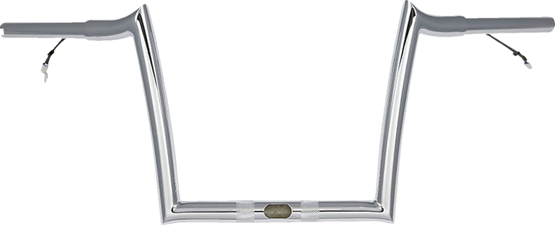 PAUL YAFFE BAGGER NATION Handlebar - OEM - Pre-Wired - 10" - Chrome PYO:OEMPW-15L-10 C