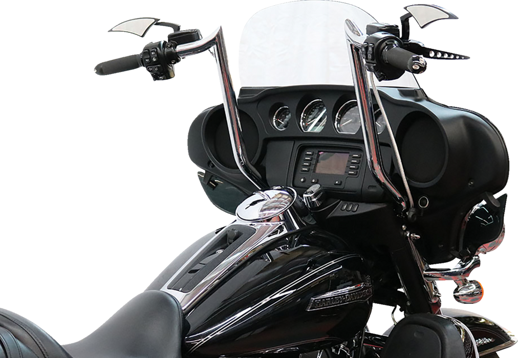 PAUL YAFFE BAGGER NATION Handlebar - Monkey Bar - Pre-Wired - 16" - Chrome PYO:MBBPW-16 C