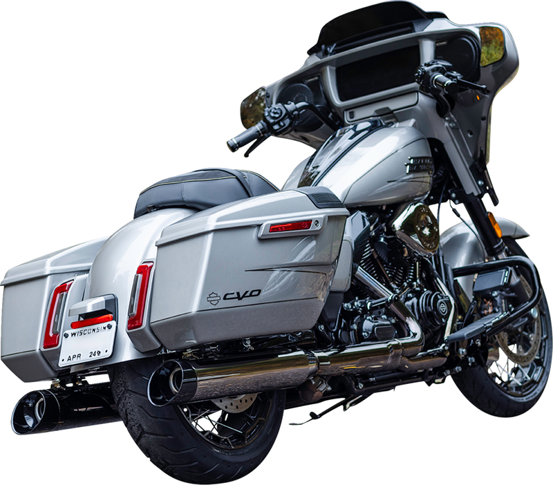 S&S CYCLE 4-1/2" MK45 Performance Slip-On Mufflers - Lava Chrome - 50-State