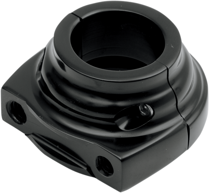 PERFORMANCE MACHINE (PM) Throttle Housing - Thread-In Cable - Black - '82-'95