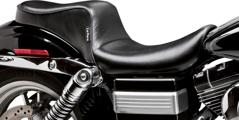 LE PERA Cherokee Seat - Smooth - Black -  Dyna '04-'05