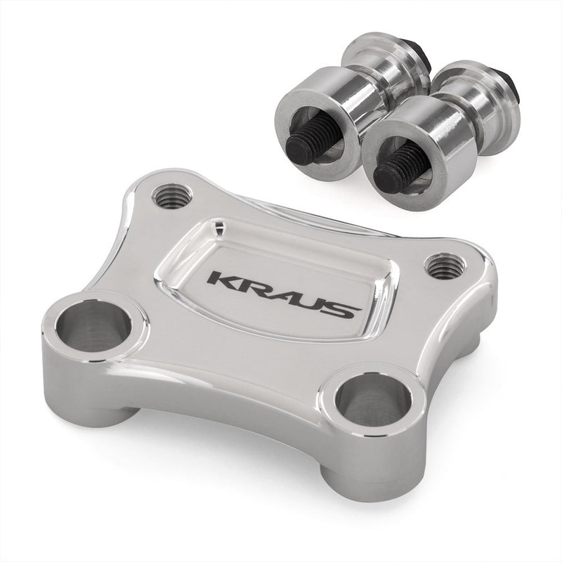 Kraus Moto T-Rex Pull Back Plate - Dyna/FXR/Sportster