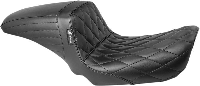 LE PERA Kickflip Seat - Diamond - Black - Dyna '06-'17