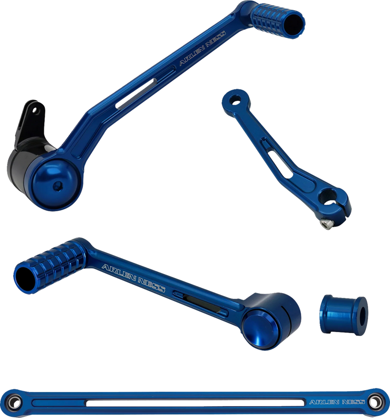 ARLEN NESS SpeedLiner Foot Control Kit - Solo - Blue - 2000-2022 Road Glide Models