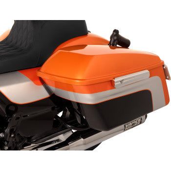 DRAG SPECIALTIES Saddlebag Hinge Covers - Chrome - FL '14-'25