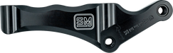 GBRAKES Brake Caliper Bracket Radial Mount - Black - 12.5-13" SP061