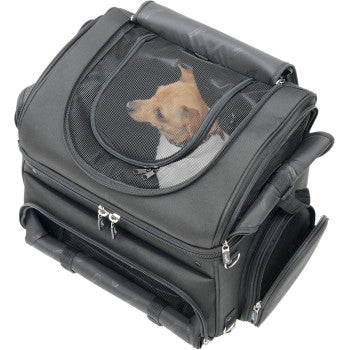 SADDLEMEN Convertible Pet Carrier - 16" W x 14" L x 14" D