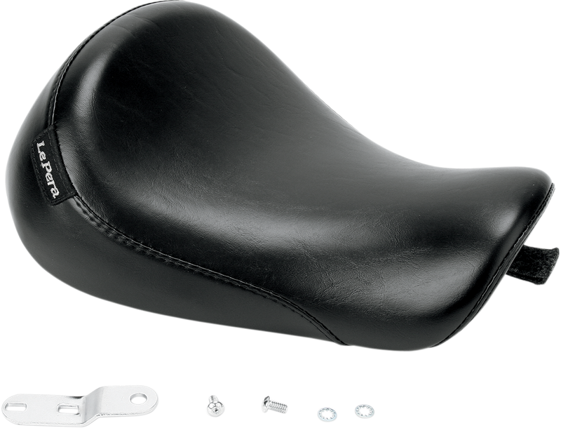 LE PERA Silhouette Solo Seat - Smooth - Black -Sportster '04-'22