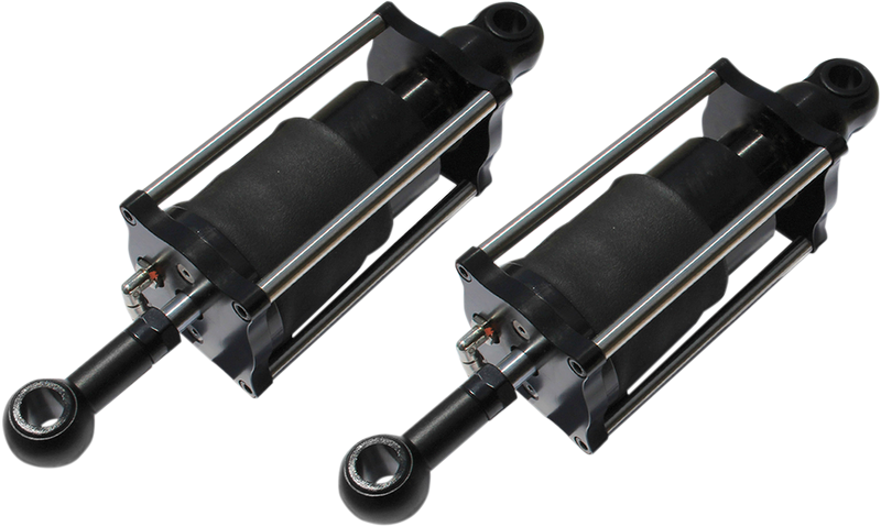 LEGEND SUSPENSION AIR Shocks - Black - Softail '89-'99