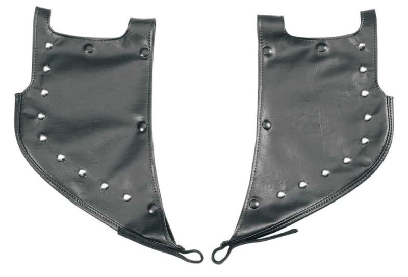 DRAG SPECIALTIES Studded Lowers for Lindby Highway Bar - Black - FLST