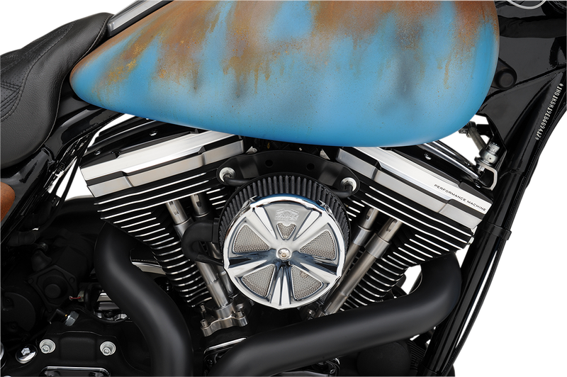 PERFORMANCE MACHINE (PM) Rocker Box Cover - Scalloped - Contrast Cut - Twin Cam - '99-'17