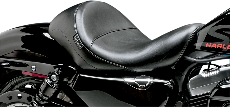 LE PERA Aviator Solo Seat - Smooth - Black - Sportster '04-'22