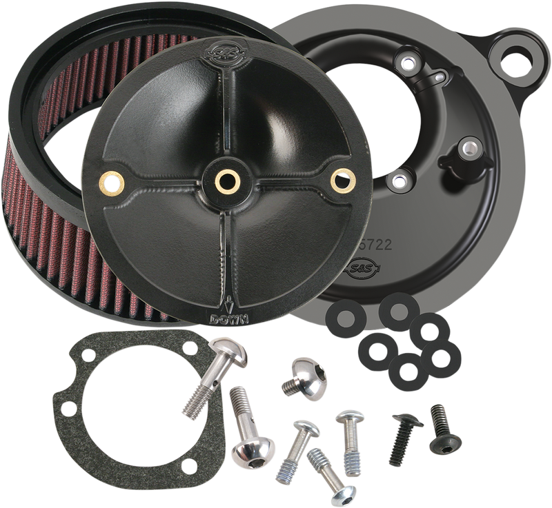 S&S CYCLE Super Stock* Stealth Air Cleaner Kit - Black