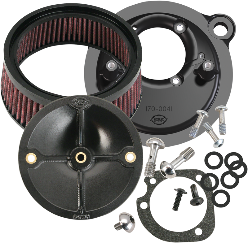 S&S CYCLE Super Stock* Stealth Air Cleaner Kit - Black