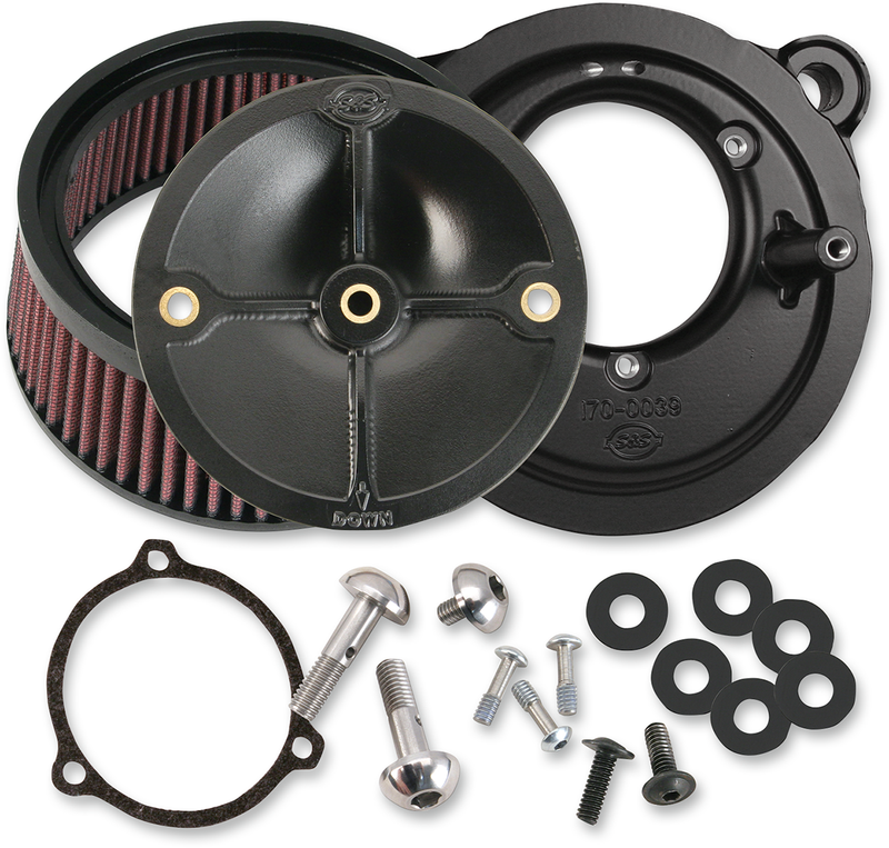 S&S CYCLE Super Stock* Stealth Air Cleaner Kit - Black