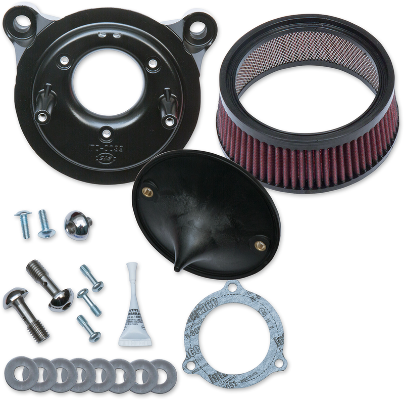 S&S CYCLE Super Stock* Stealth Air Cleaner Kit - Black