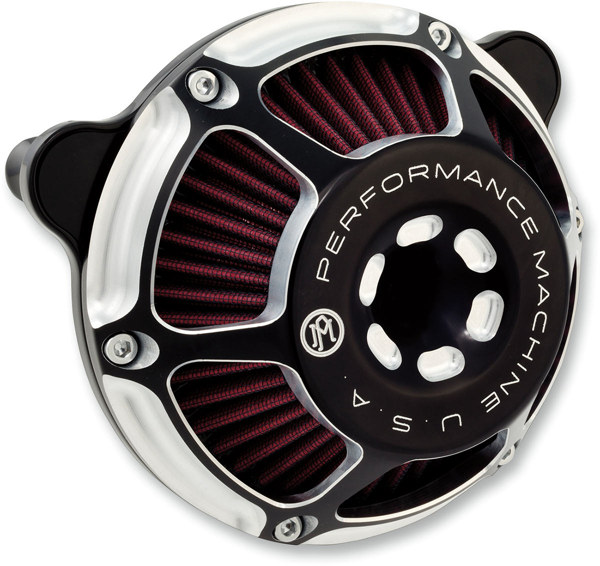 PERFORMANCE MACHINE (PM) Max HP Air Cleaner Kit - Contrast Cut ...