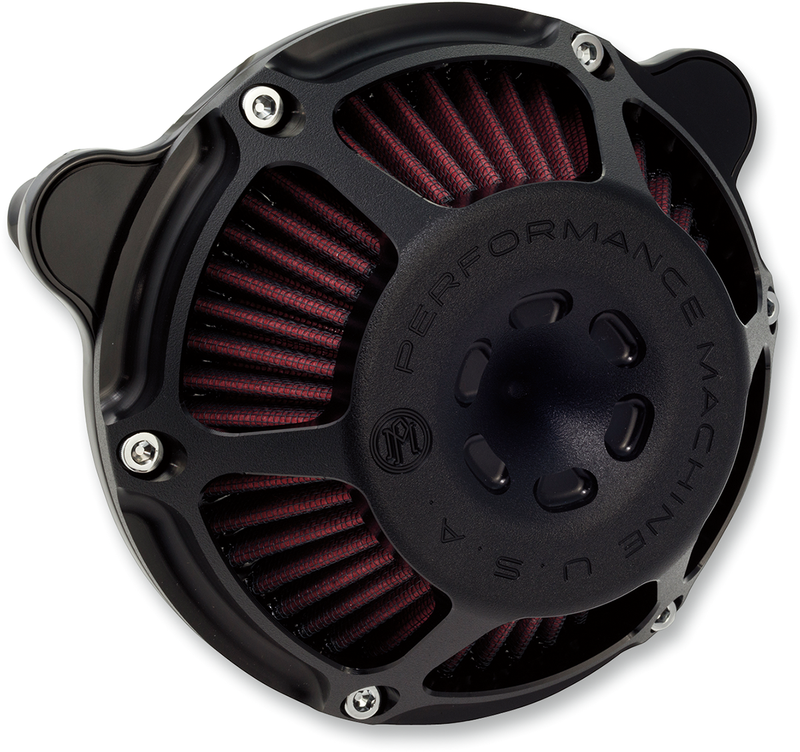 PERFORMANCE MACHINE (PM) Max HP Air Cleaner Kit - Black Ops*