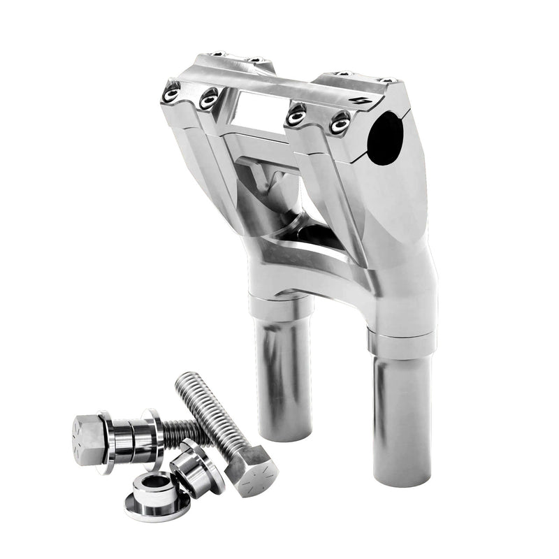 Kraus Moto Isolated & Kickback Risers (Dyna, Pre-18 Softail, FXR, Sportster)