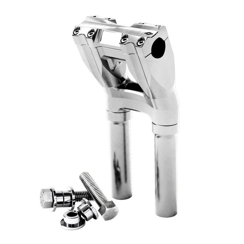 Kraus Moto Isolated & Kickback Risers (Dyna, Pre-18 Softail, FXR, Sportster)
