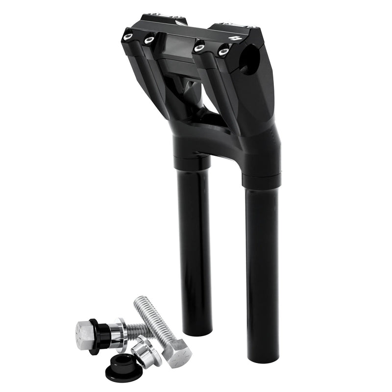 Kraus Moto Isolated & Kickback Risers (Dyna, Pre-18 Softail, FXR, Sportster)