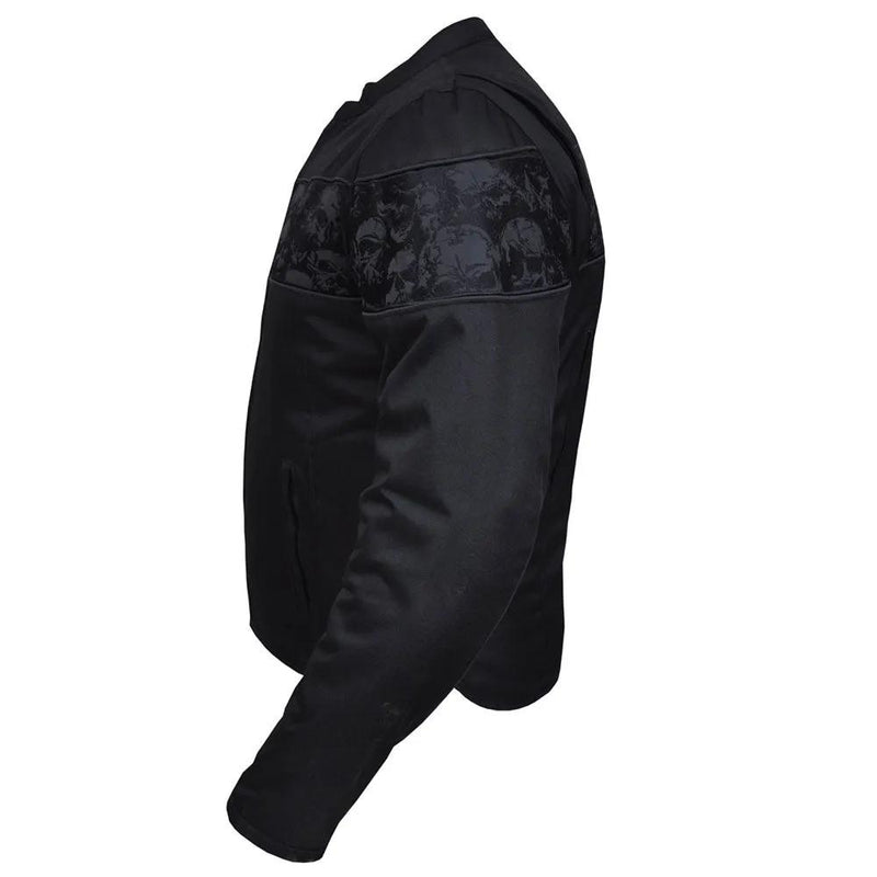Inferno - Mens Textile Skull Jacket