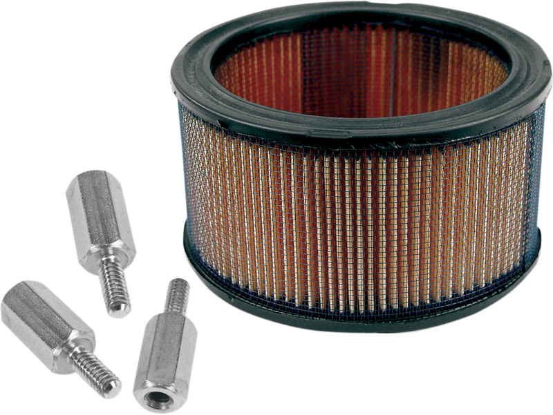 S&S CYCLE High-Flow Air Filter & Adapter Kit - Super E/G Carburetor