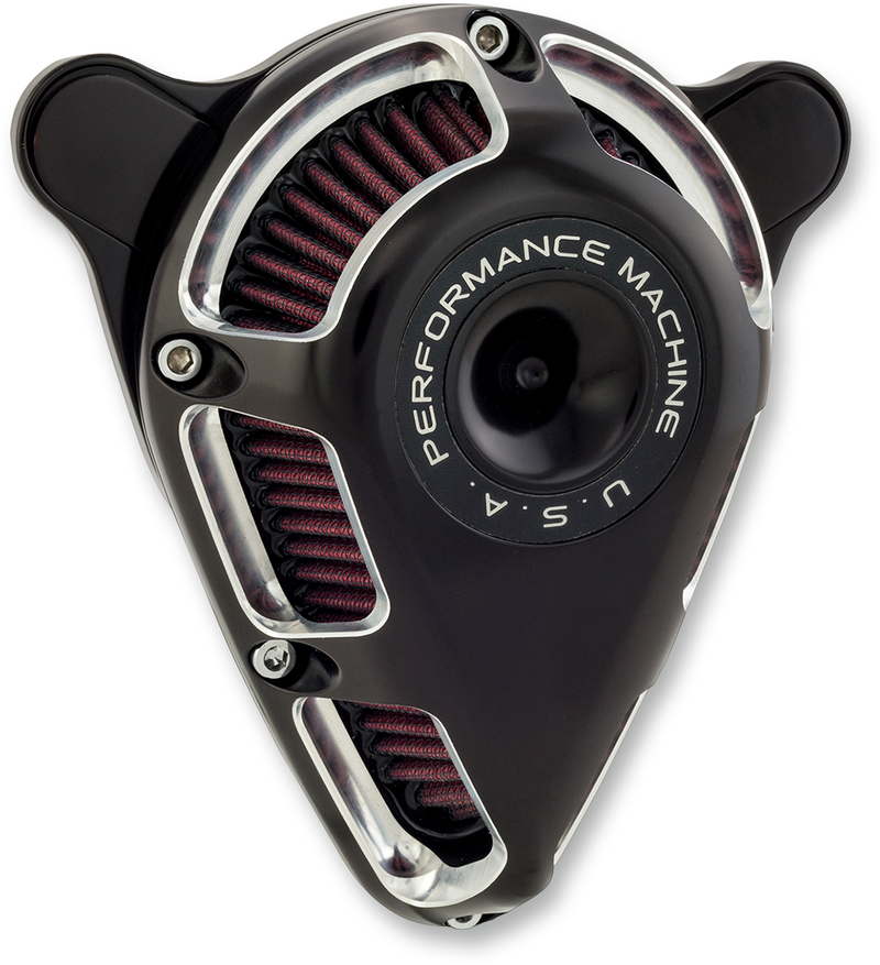 PERFORMANCE MACHINE (PM) Jet Air Cleaner Kit - Contrast Cut*
