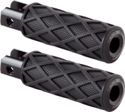 ARLEN NESS Diamond Footpegs - M8 Softail - Driver - Black
