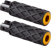 ARLEN NESS Diamond Footpegs - M8 Softail - Driver - Gold