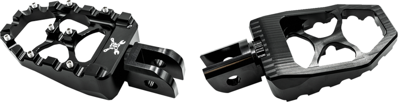 BURLY BRAND MX Evolution Pegs - Black - Softail