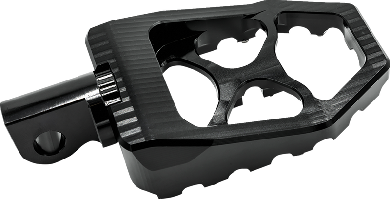 BURLY BRAND MX Evolution Pegs - Black - Sportster/Dyna