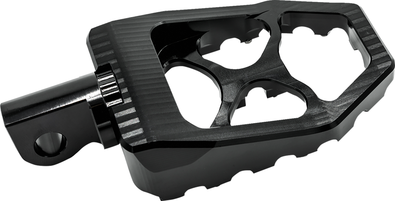 BURLY BRAND MX Evolution Pegs - Black - Sportster/Dyna