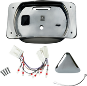 CUSTOM DYNAMICS Taillight Eliminator/License Plate Mount - Chrome