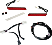 CUSTOM DYNAMICS LED Fender Reflector Replacement Light - Red Lens - Trike '09-'11
