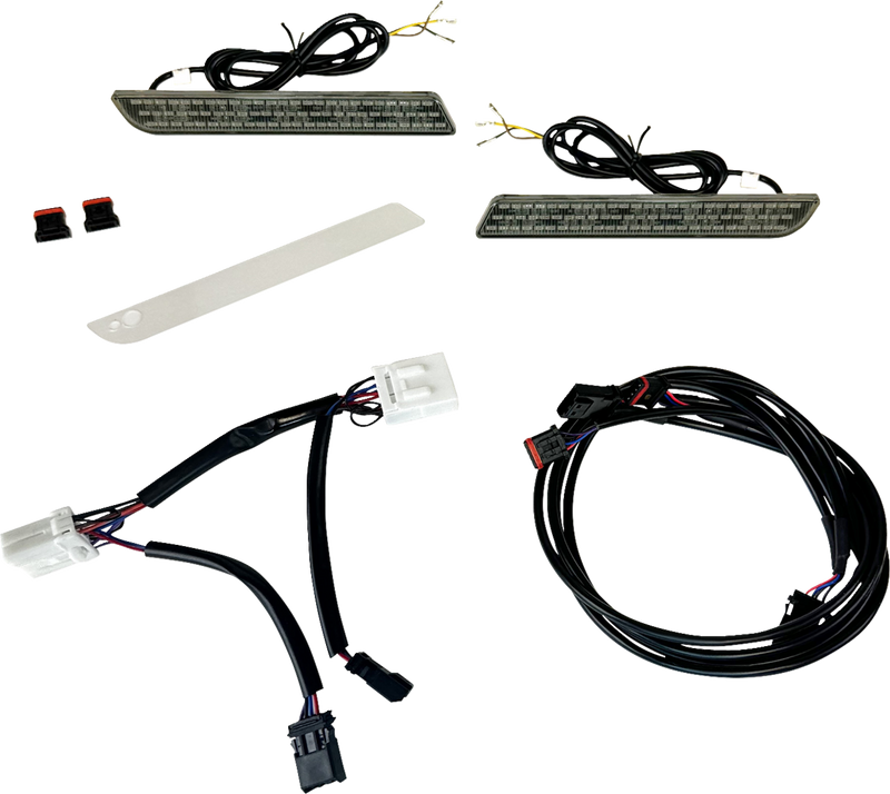 CUSTOM DYNAMICS LED Fender Reflector Replacement Light - Smoke Lens - Trike '09-'11