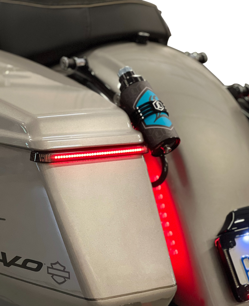 CUSTOM DYNAMICS Low-Profile LED Saddlebag Lights - Smoke