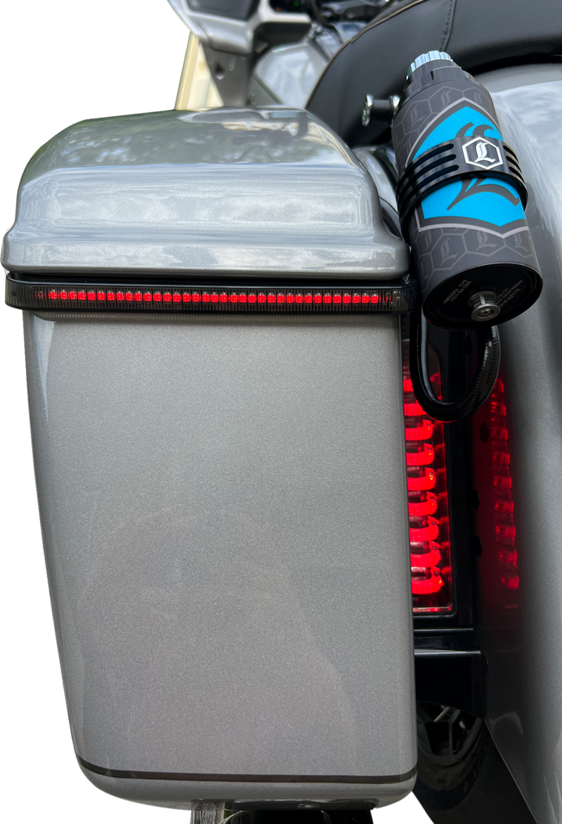 CUSTOM DYNAMICS Low-Profile LED Saddlebag Lights - Smoke