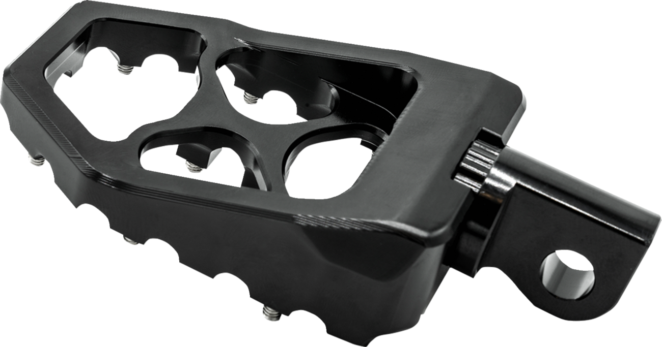 BURLY BRAND MX Evolution Pegs - Black - Sportster/Dyna