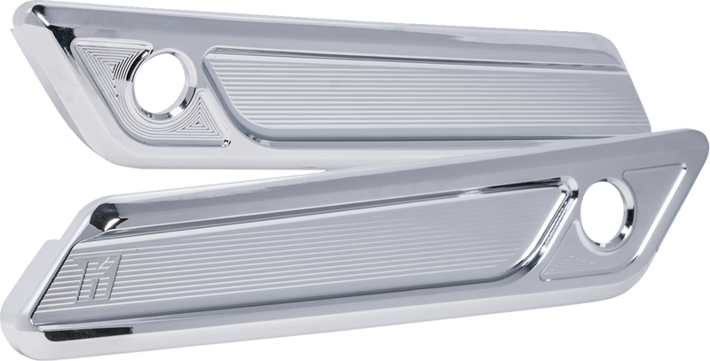 KODLIN USA Saddlebag Latch Covers - Chrome - FLHX/FLTRX '23-'24 K59491