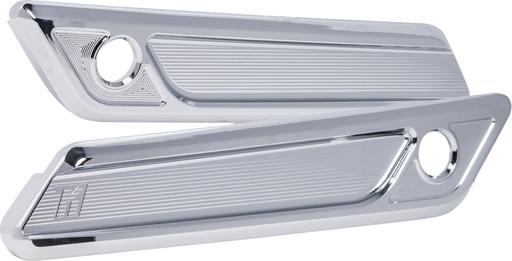 KODLIN USA Saddlebag Latch Covers - Chrome - FLHX/FLTRX '23-'24 K59491