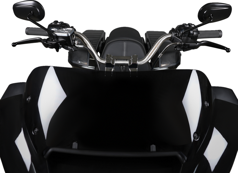 THRASHIN SUPPLY CO. Handlebar - High Bend - Stainless Steel TSC-2715-0