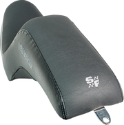 SLYFOX Drifter Seat - Gray Logo - Black Vinyl - Smooth - FXR '82-'00 SlyFox4681B